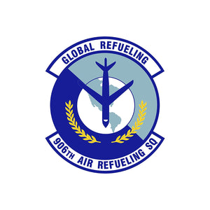 906th Air Refueling Squadron - Patch Vinyl Decal - Available in Multiple Sizes