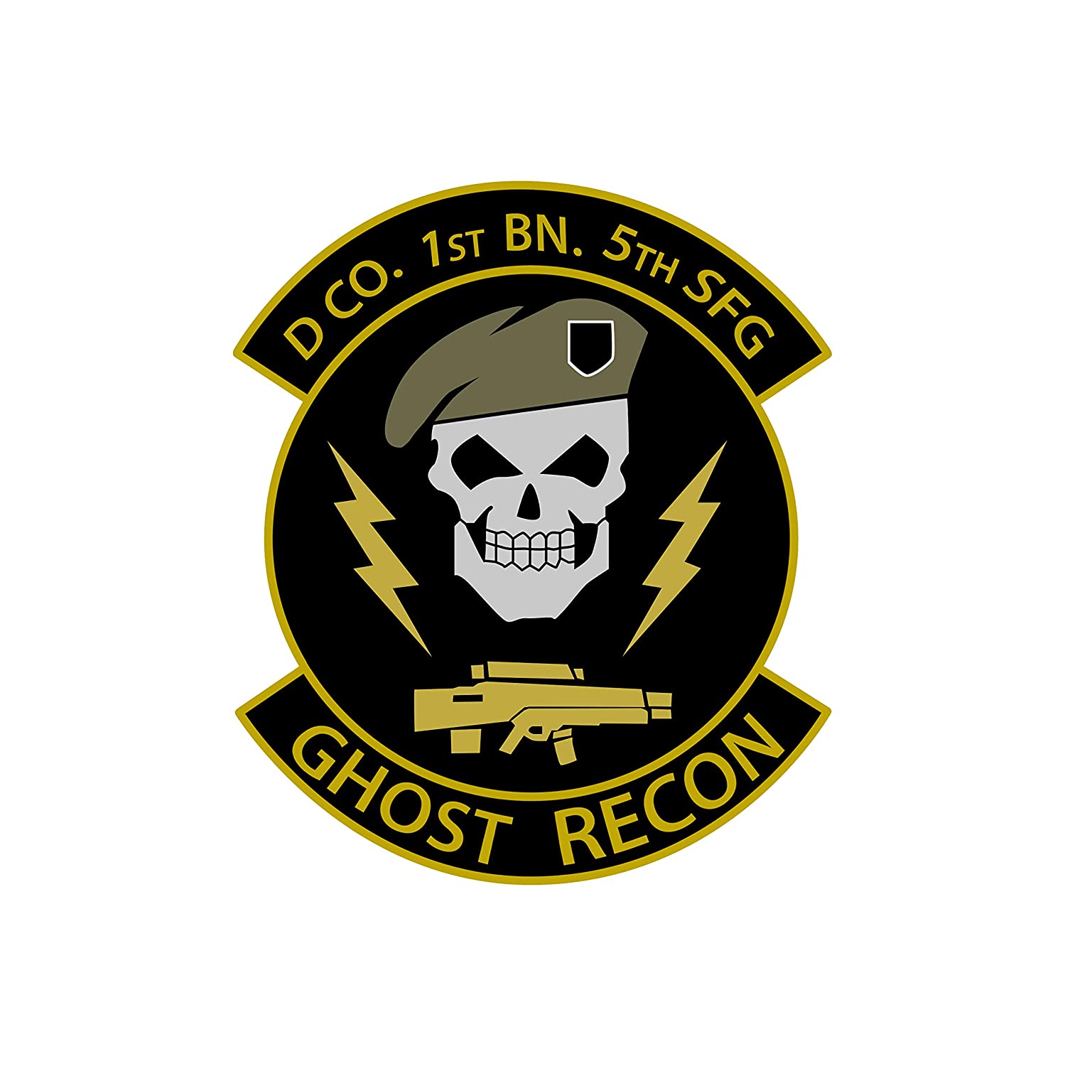 Ghost Recon Squadron Patch - Patch Vinyl Decal - Available in Multiple Sizes