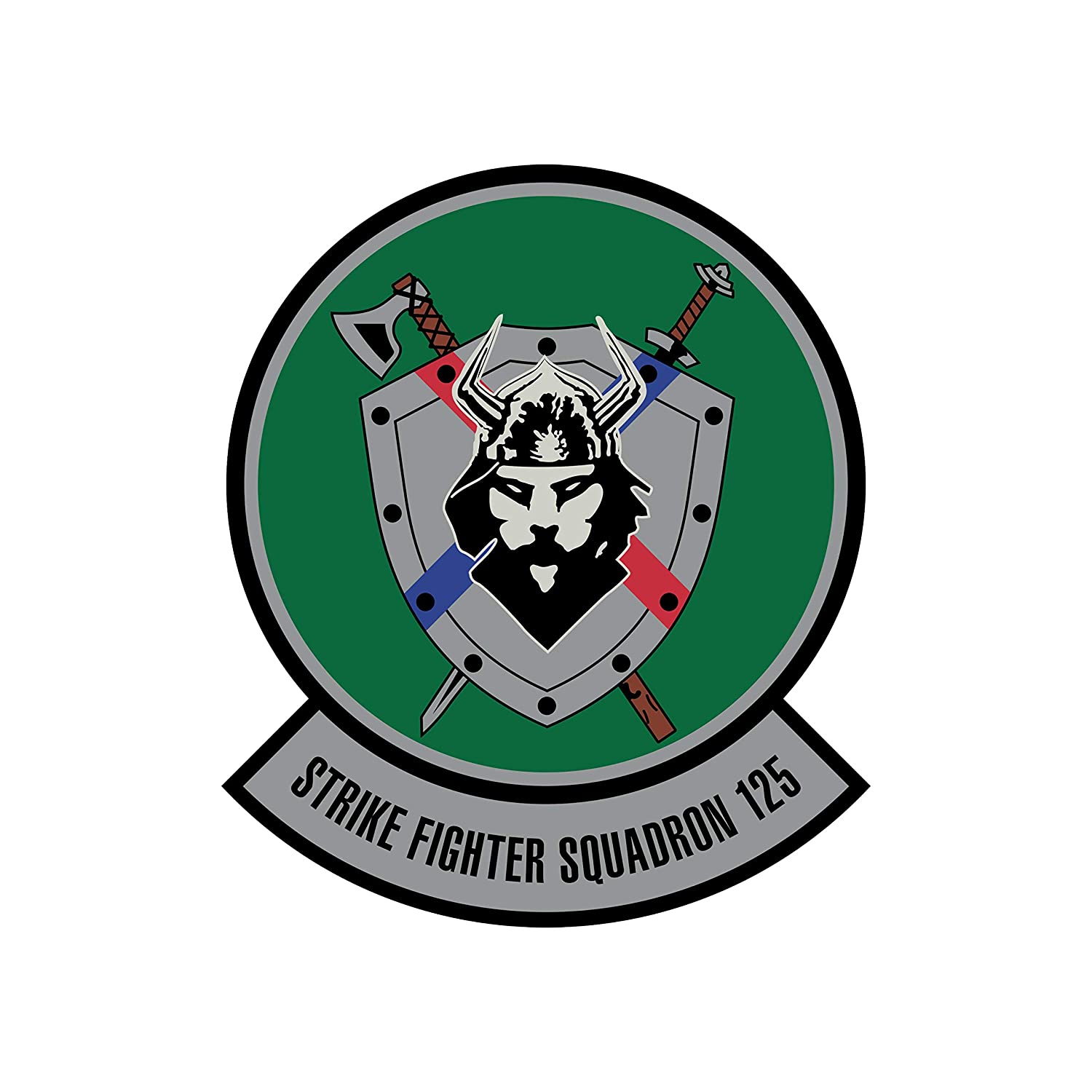 Strike Fighter Squadron 125 - Patch Vinyl Decal - Available in Multiple Sizes