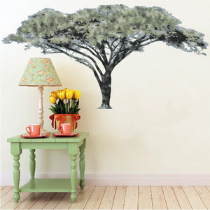 African Tree - Baobab - Safari Animals Series - Wall Decal - Great For Nurseries & Children Rooms