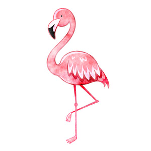 Flamingo - Flaminke - Safari Animals Series - Wall Decal - Great For Nurseries & Children Rooms
