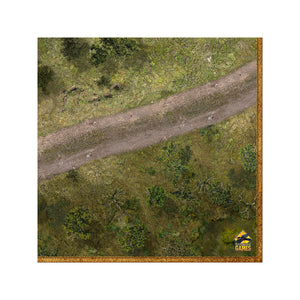 Hilltop Encounter - 36" x 36" Battle Mat for Table Top RPGs, Dungeons and Dragons, Pathfinder Etc.