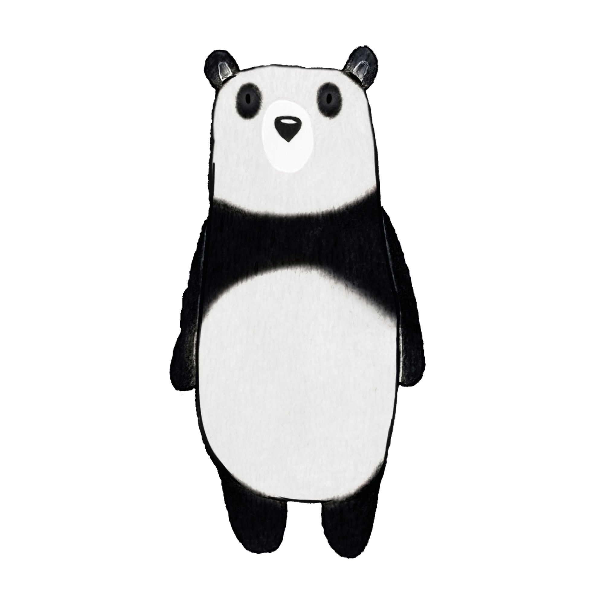 Panda - Da Xiong Mao - Safari Animals Series - Wall Decal - Great For Nurseries & Children Rooms