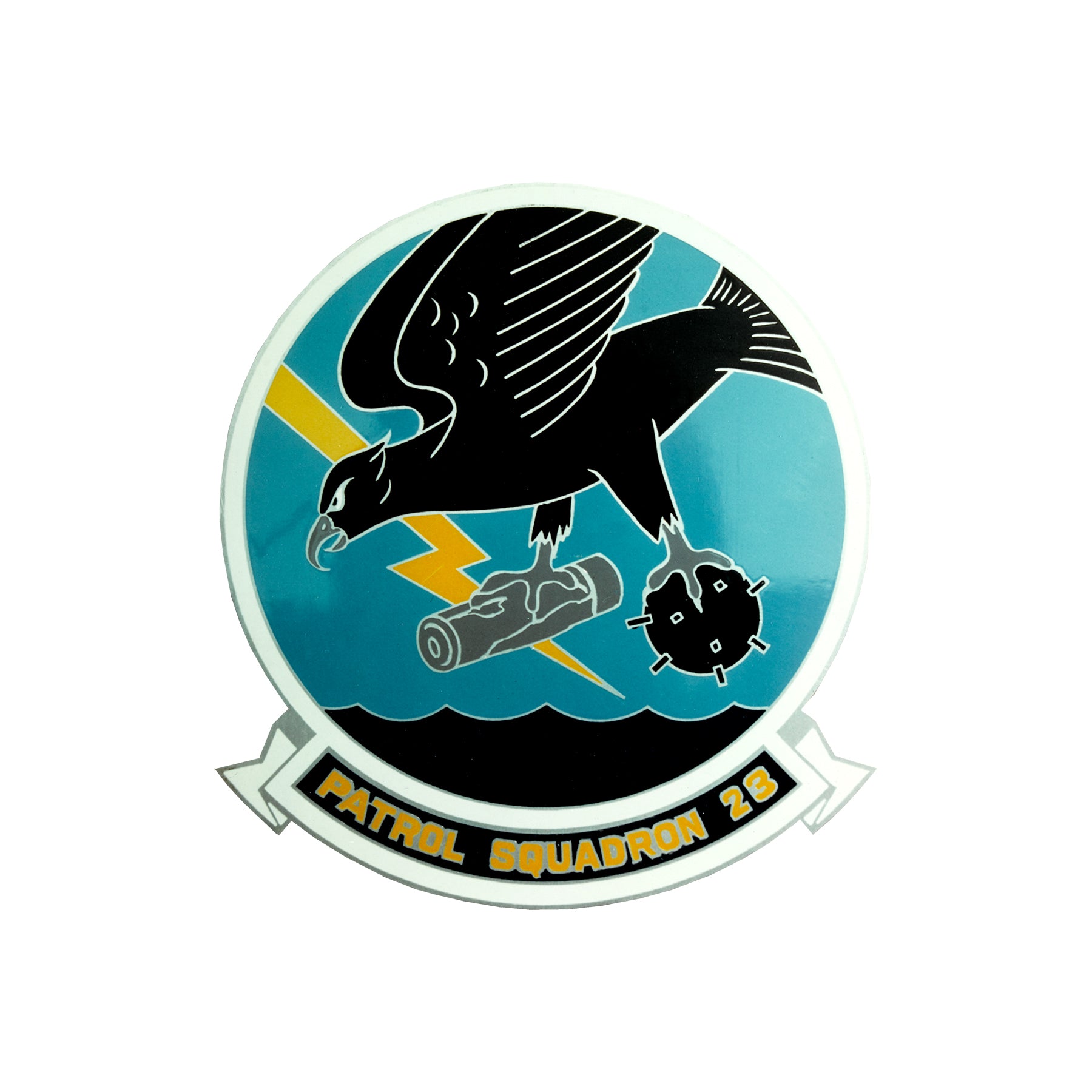 Patrol Squadron 23 - Patch Vinyl Decal - Available in Multiple Sizes