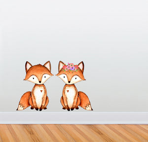 Fox Pair - Woodland Creatures Collection