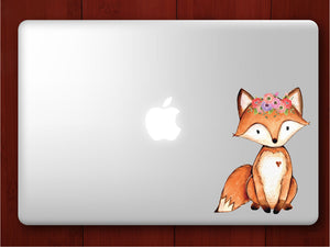 Fox with Flowers - Woodland Creatures Collection
