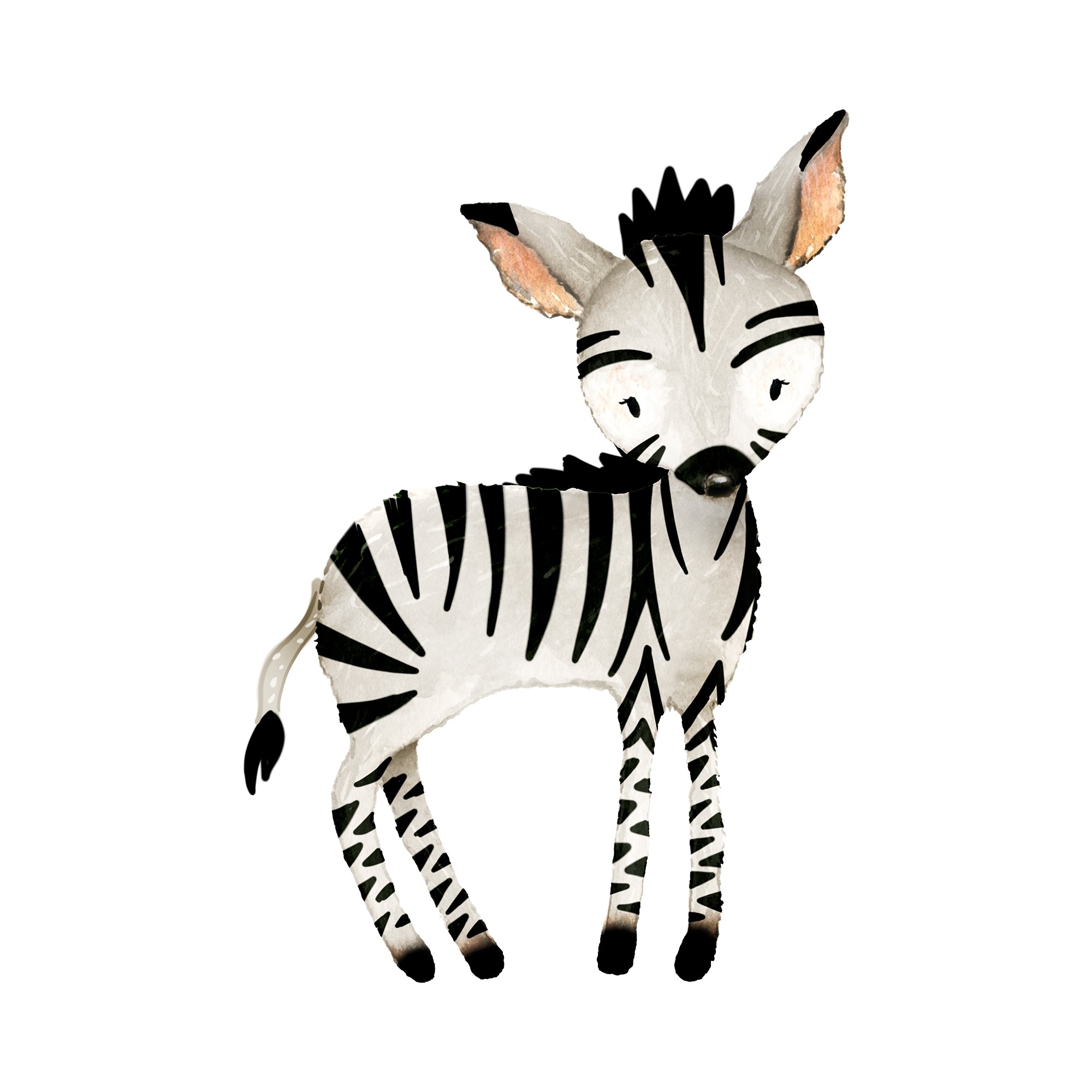Zebra - Sebras - Safari Animals Series - Wall Decal - Great For Nurseries & Children Rooms