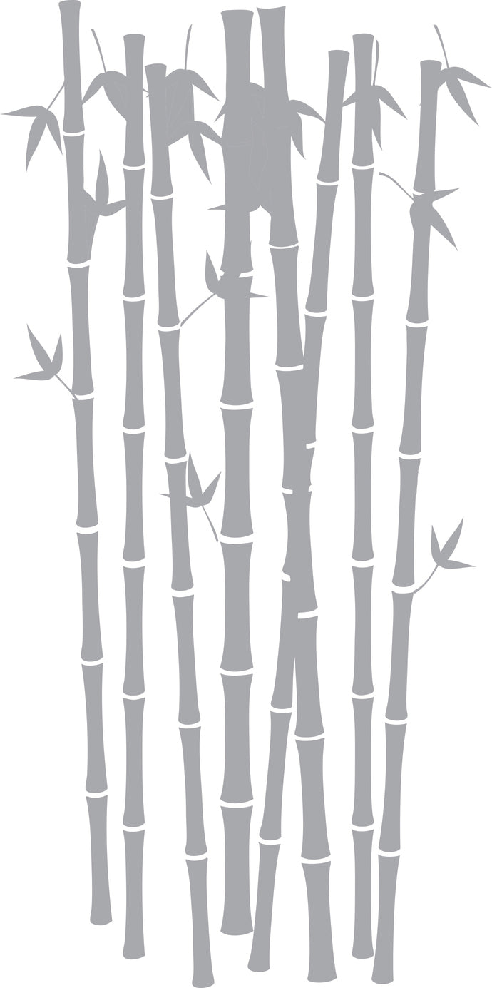 Bamboo Grove - Coastal Design Series - Etched Decal