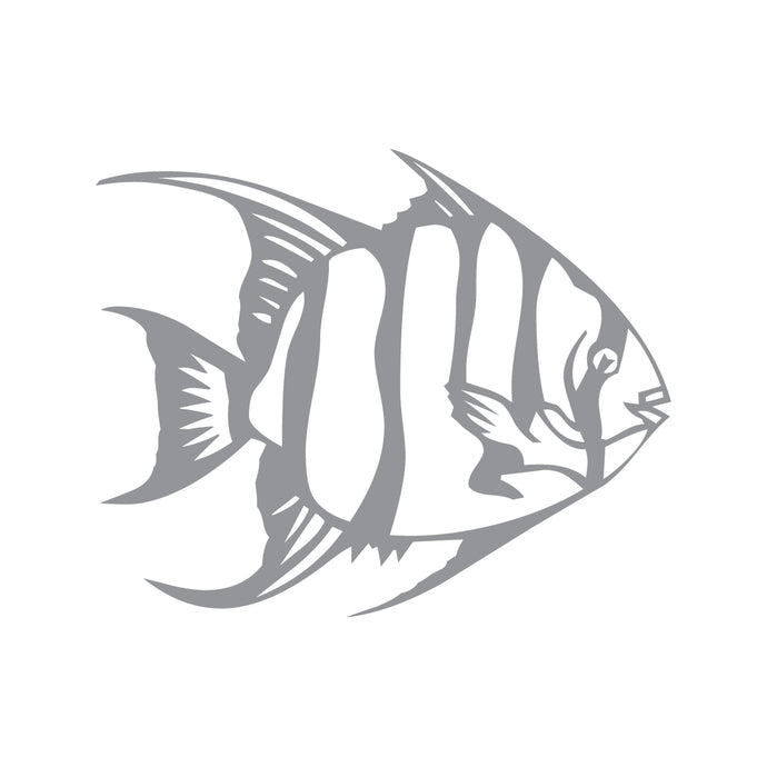 Tropical Fish Design Two - Coastal Design Series - Etched Decal