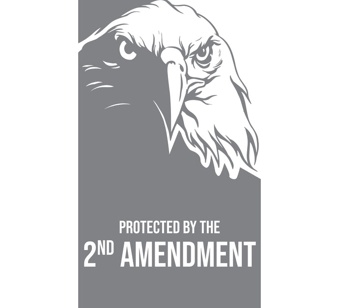 Home of the Brave - 2nd Amendment - The Great Outdoors Series - Etched Decal