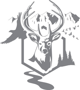 Timber King - The Great Outdoors Series - Etched Decal