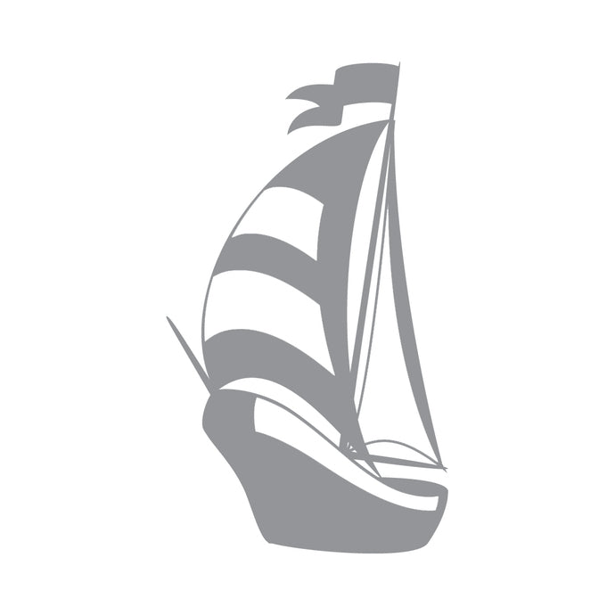 Sailboat - Coastal Design Series - Etched Decal