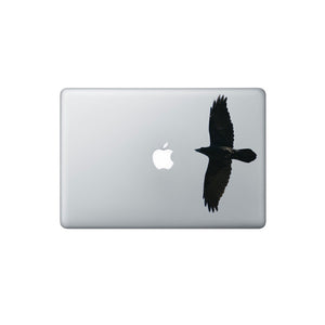 Crow in Flight - Design 3 - Vinyl Decal