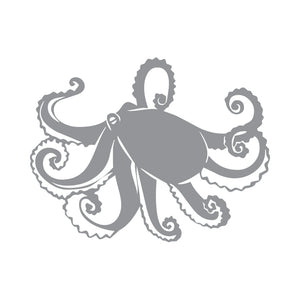 Octopus - Coastal Design Series - Etched Decal