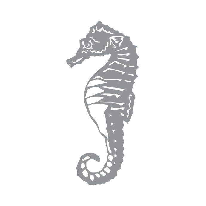 Seahorse - Coastal Design Series - Etched Decal