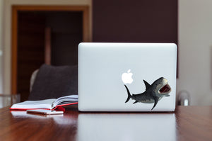 Great White Shark Decal 2 - Custom Sizes Available