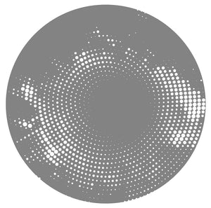 Halftone Circle - Modern Living Series - Etched Decal