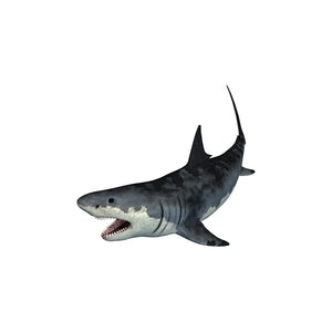 Great White Shark Decal 1 - Custom Sizes Available