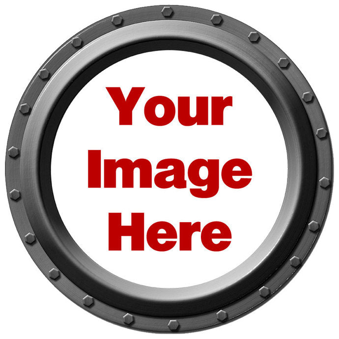 CUSTOM Porthole Wall Decal with Your Image