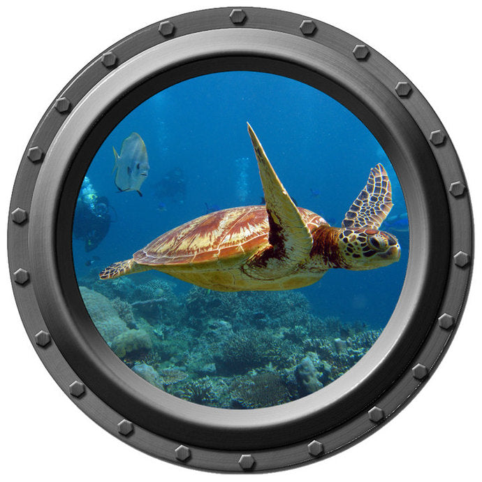 Catch Me if You Can Porthole Decal