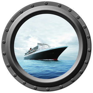 Queen Mary 2 Porthole Wall Decal