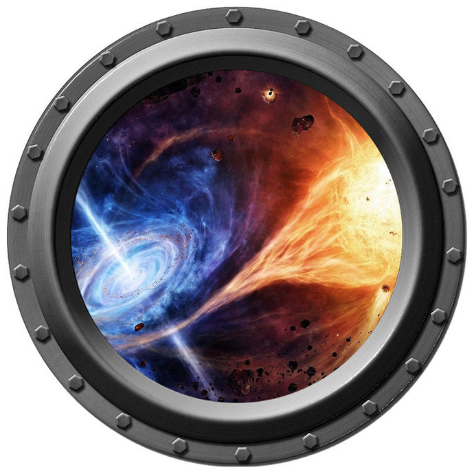 Fire Feeds the Void Porthole Decal
