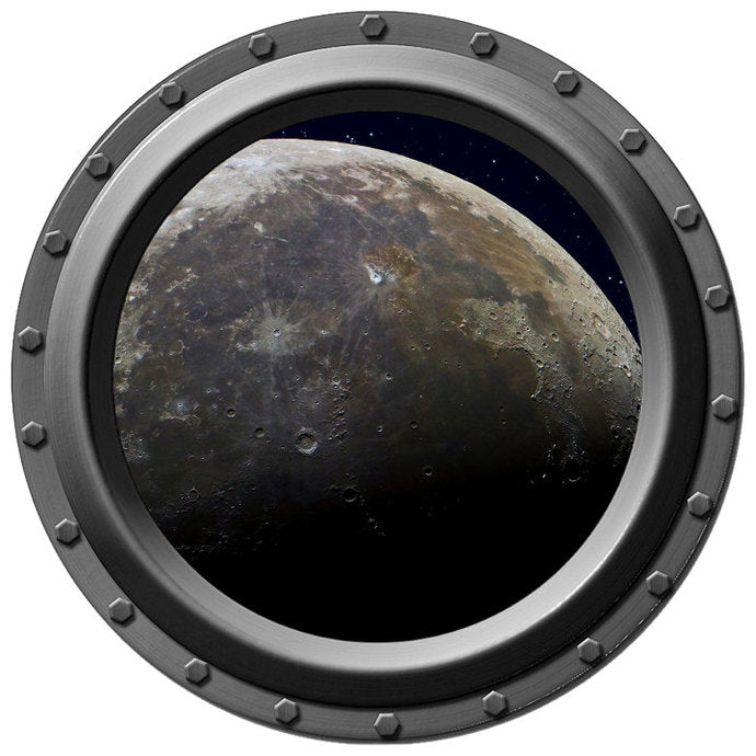 Lunar Landing Porthole Decal