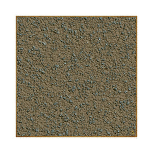 Dirt and Stone - 36" x 36" Battle Mat for Table Top RPGs, Dungeons and Dragons, Pathfinder Etc.